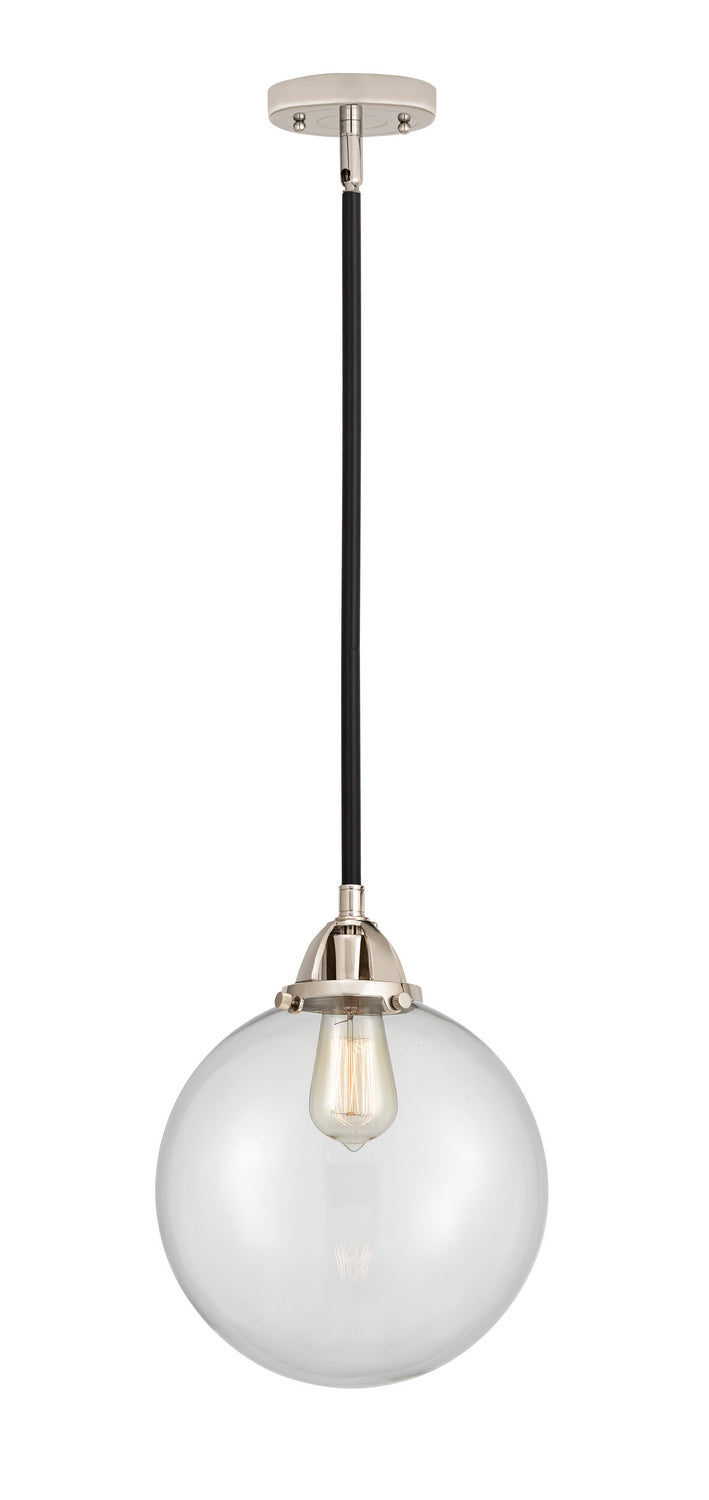 Innovations 288-1S-BPN-G202-10 One Light Mini Pendant, Black Polished Nickel