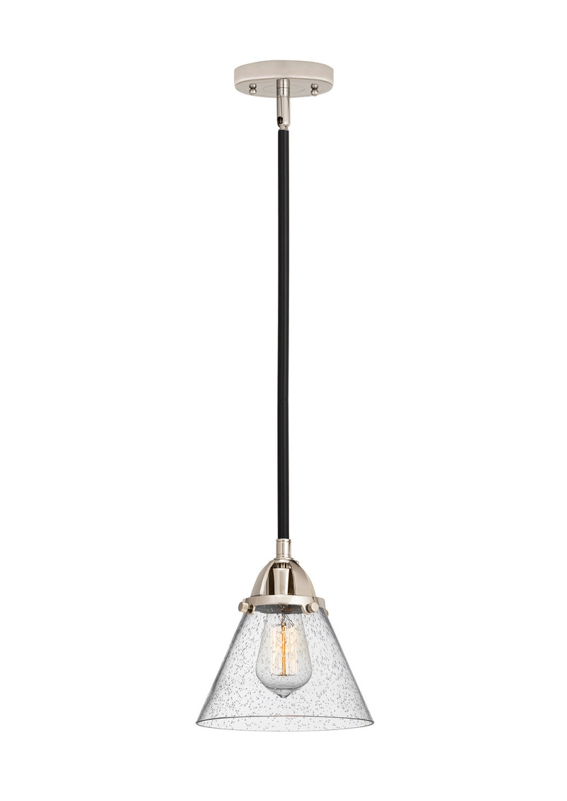 Innovations 288-1S-BPN-G44 One Light Mini Pendant, Black Polished Nickel