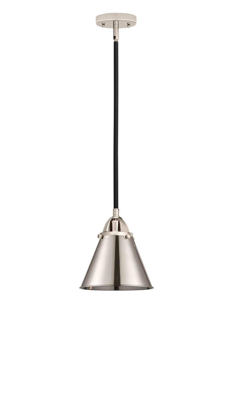 Innovations 288-1S-BPN-M13-PN One Light Mini Pendant, Black Polished Nickel