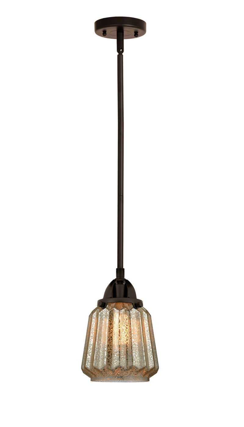 Innovations 288-1S-OB-G146 One Light Mini Pendant, Oil Rubbed Bronze