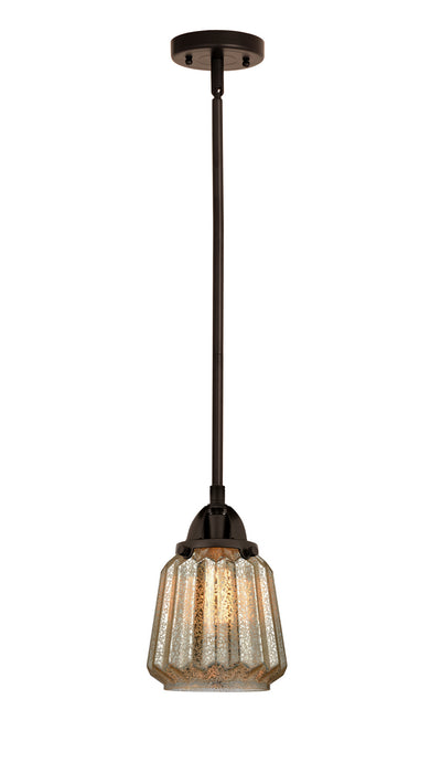 Innovations 288-1S-OB-G146 One Light Mini Pendant, Oil Rubbed Bronze