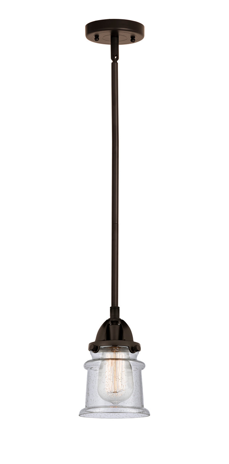 Innovations 288-1S-OB-G184S One Light Mini Pendant, Oil Rubbed Bronze