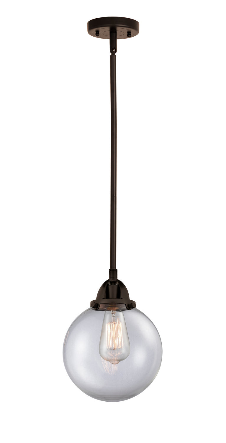 Innovations 288-1S-OB-G202-8 One Light Mini Pendant, Oil Rubbed Bronze