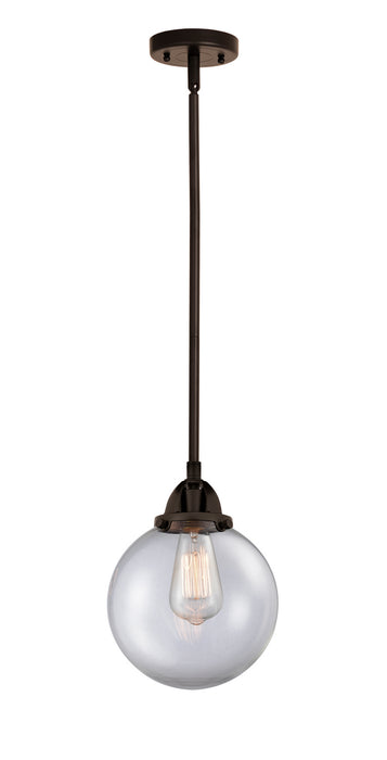 Innovations 288-1S-OB-G202-8 One Light Mini Pendant, Oil Rubbed Bronze