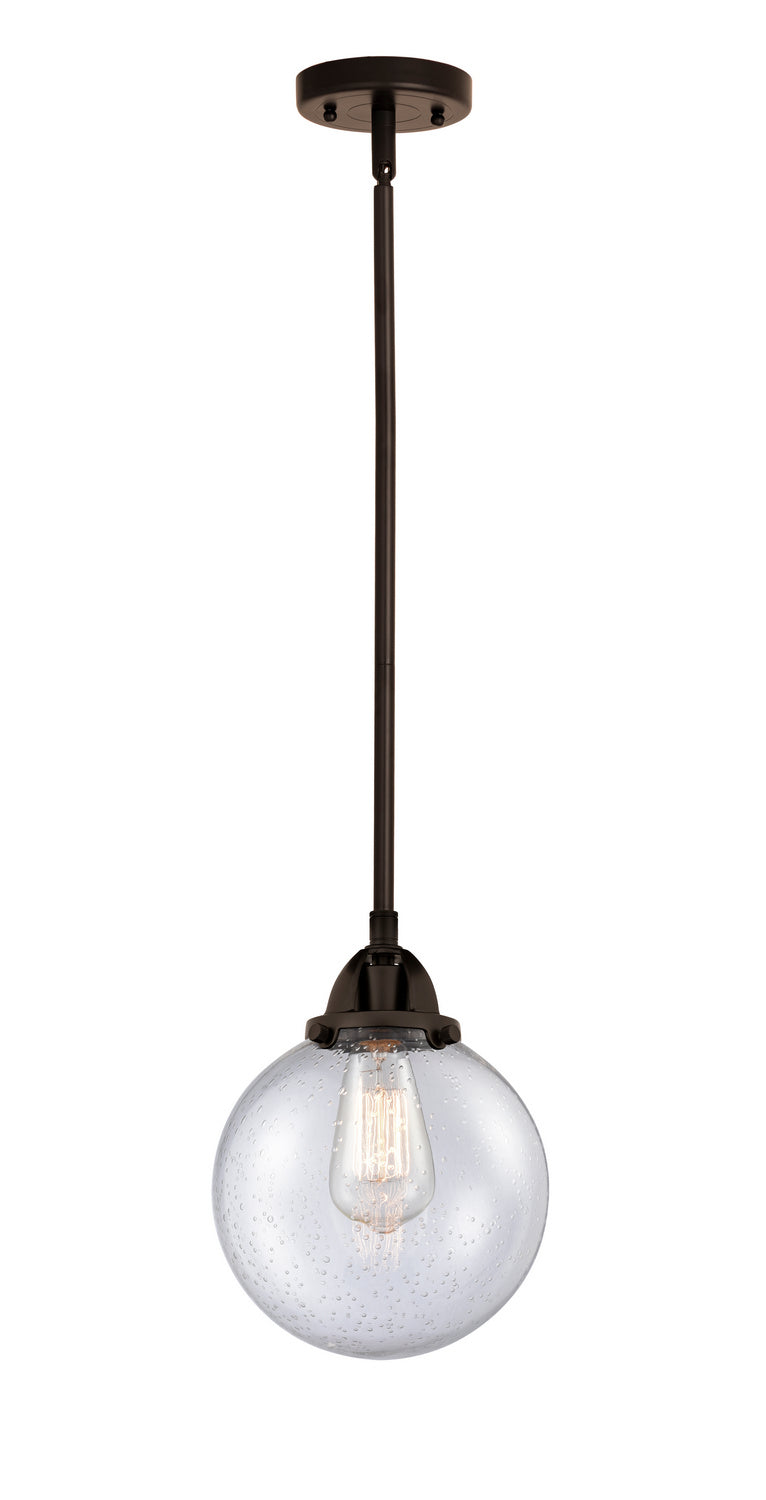 Innovations 288-1S-OB-G204-8 One Light Mini Pendant, Oil Rubbed Bronze