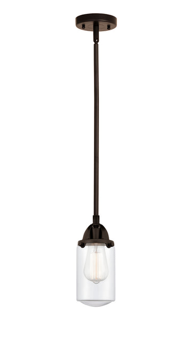 Innovations 288-1S-OB-G312 One Light Mini Pendant, Oil Rubbed Bronze