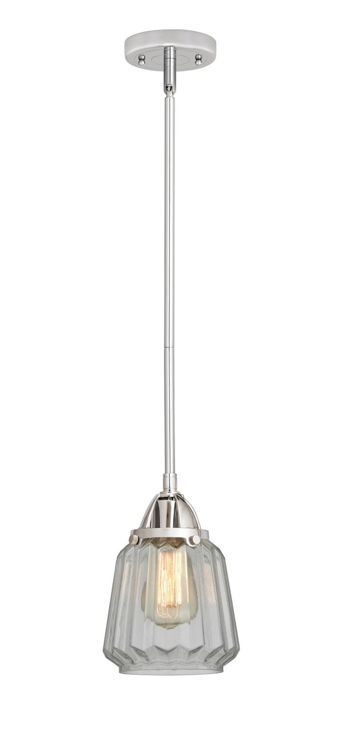 Innovations 288-1S-PC-G142-LED LED Mini Pendant, Polished Chrome