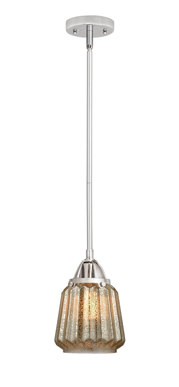 Innovations 288-1S-PC-G146 One Light Mini Pendant, Polished Chrome