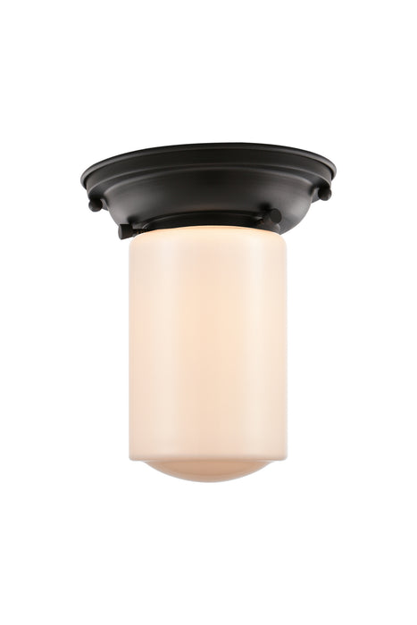 Innovations 623-1F-BK-G311-LED LED Flush Mount, Matte Black