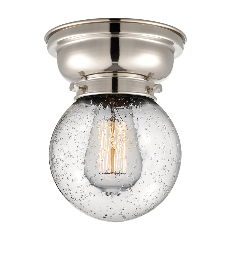 Innovations 623-1F-PN-G204-6-LED LED Flush Mount, Polished Nickel