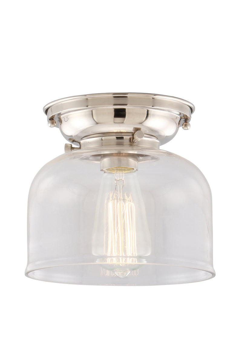 Innovations 623-1F-PN-G72-LED LED Flush Mount, Polished Nickel