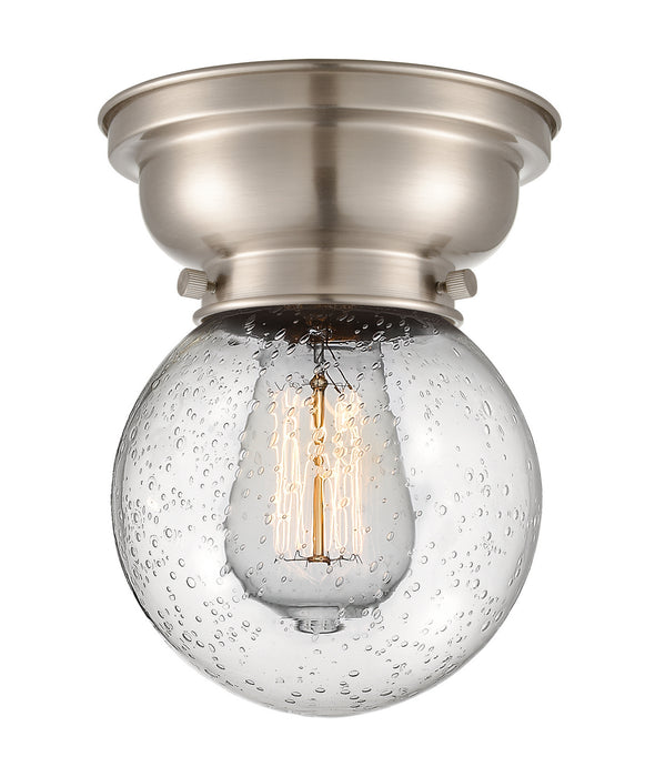 Innovations 623-1F-SN-G204-6-LED LED Flush Mount, Brushed Satin Nickel