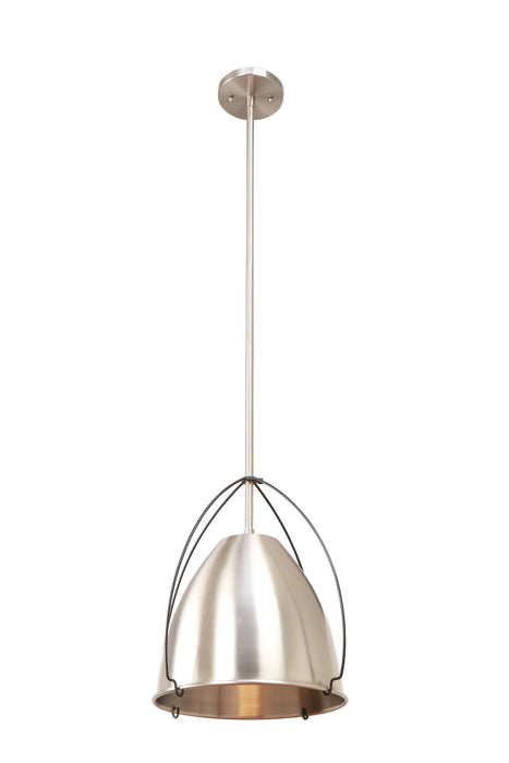 Innovations 653-1S-BSN-14-LED LED Pendant, Black Satin Nickel