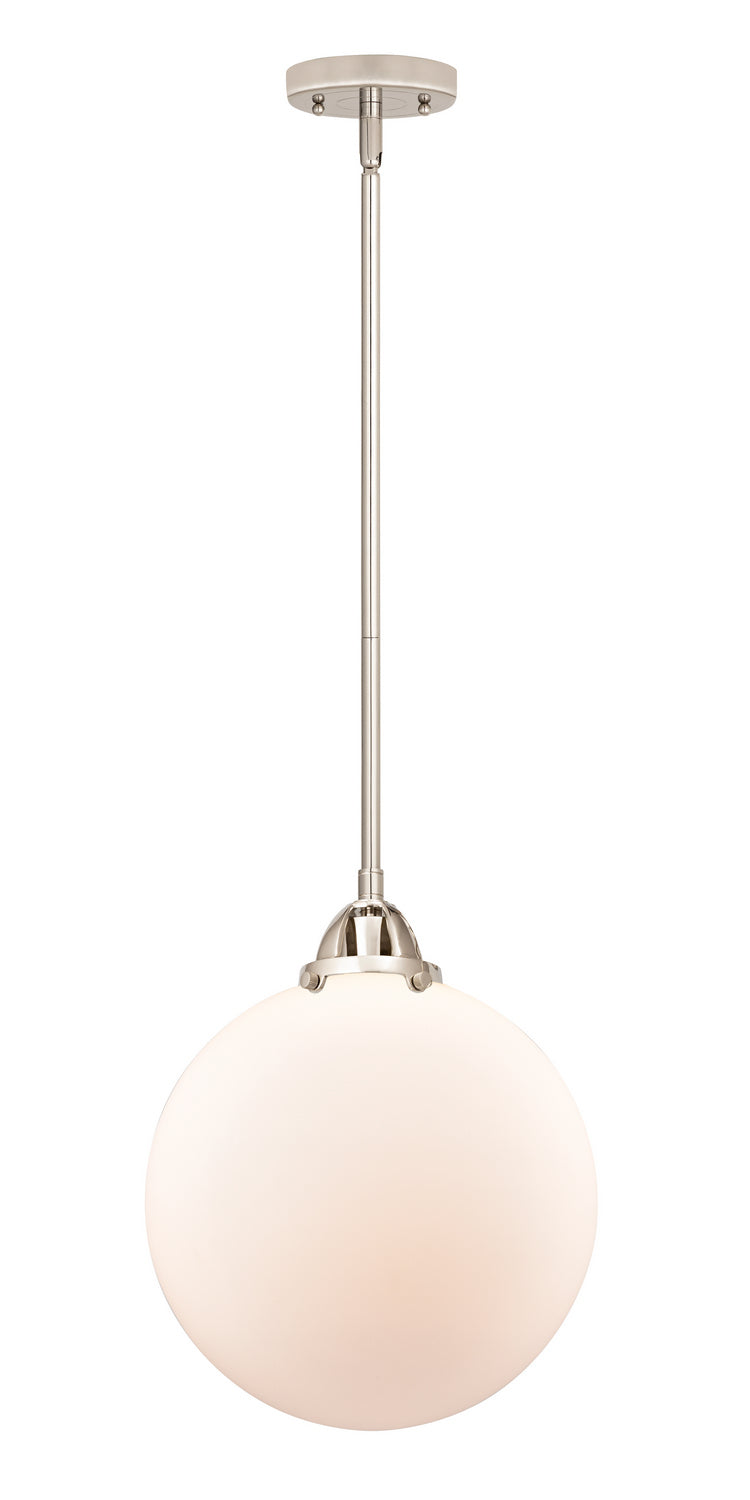 Innovations 288-1S-PN-G201-12 One Light Mini Pendant, Polished Nickel