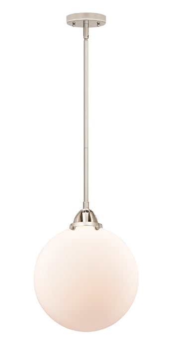 Innovations 288-1S-PN-G201-12 One Light Mini Pendant, Polished Nickel