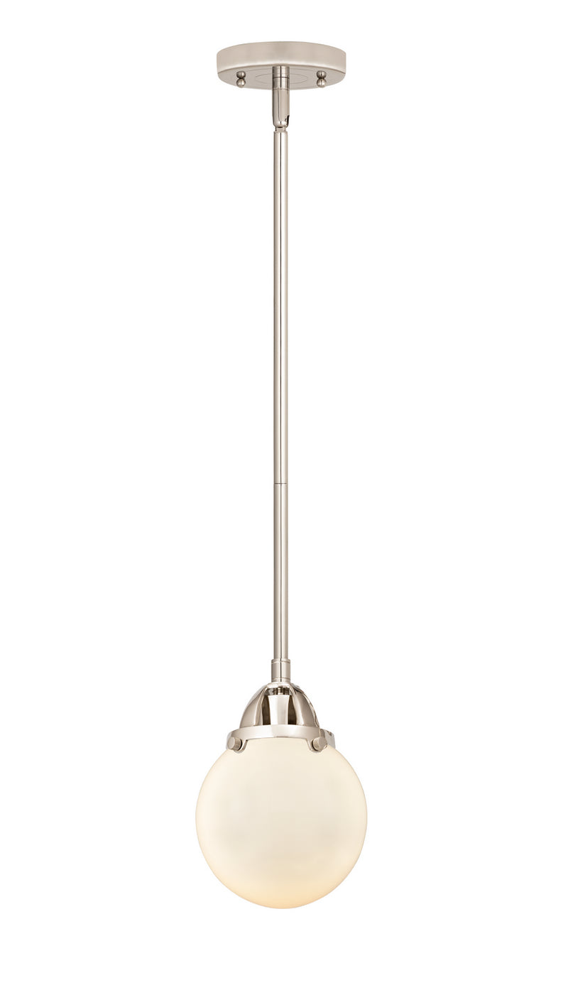 Innovations 288-1S-PN-G201-6 One Light Mini Pendant, Polished Nickel