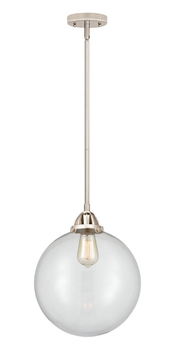 Innovations 288-1S-PN-G202-12 One Light Mini Pendant, Polished Nickel