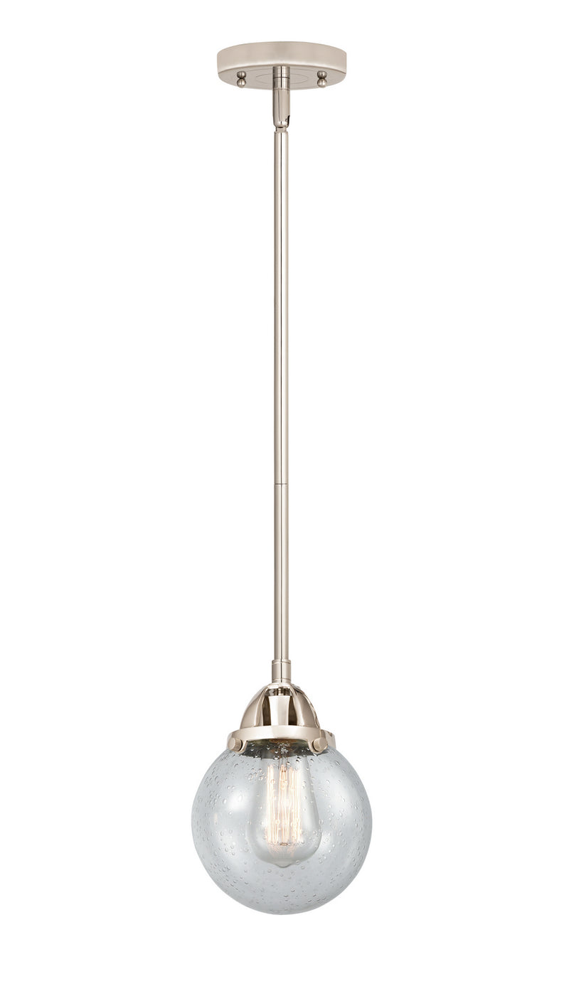 Innovations 288-1S-PN-G204-6 One Light Mini Pendant, Polished Nickel