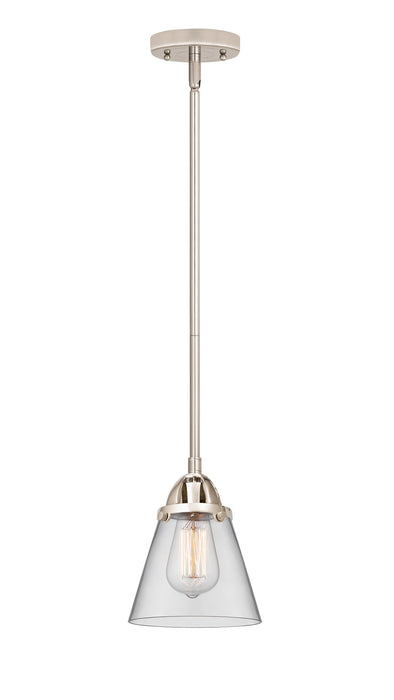 Innovations 288-1S-PN-G62 One Light Mini Pendant, Polished Nickel