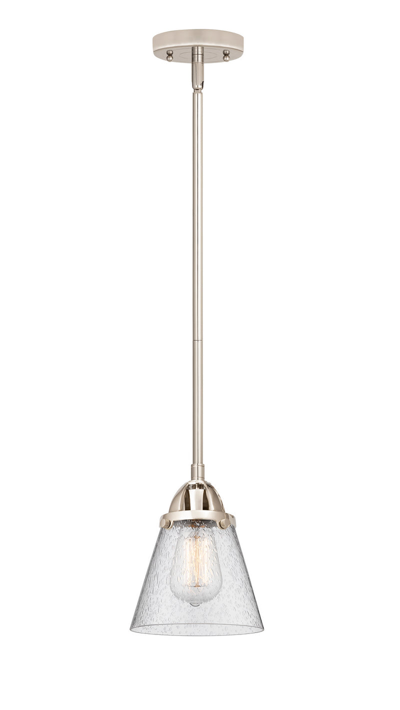 Innovations 288-1S-PN-G64 One Light Mini Pendant, Polished Nickel