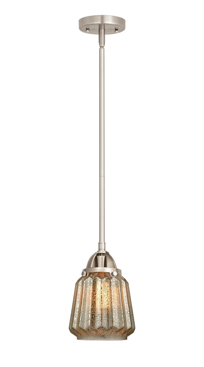 Innovations 288-1S-SN-G146-LED LED Mini Pendant, Brushed Satin Nickel