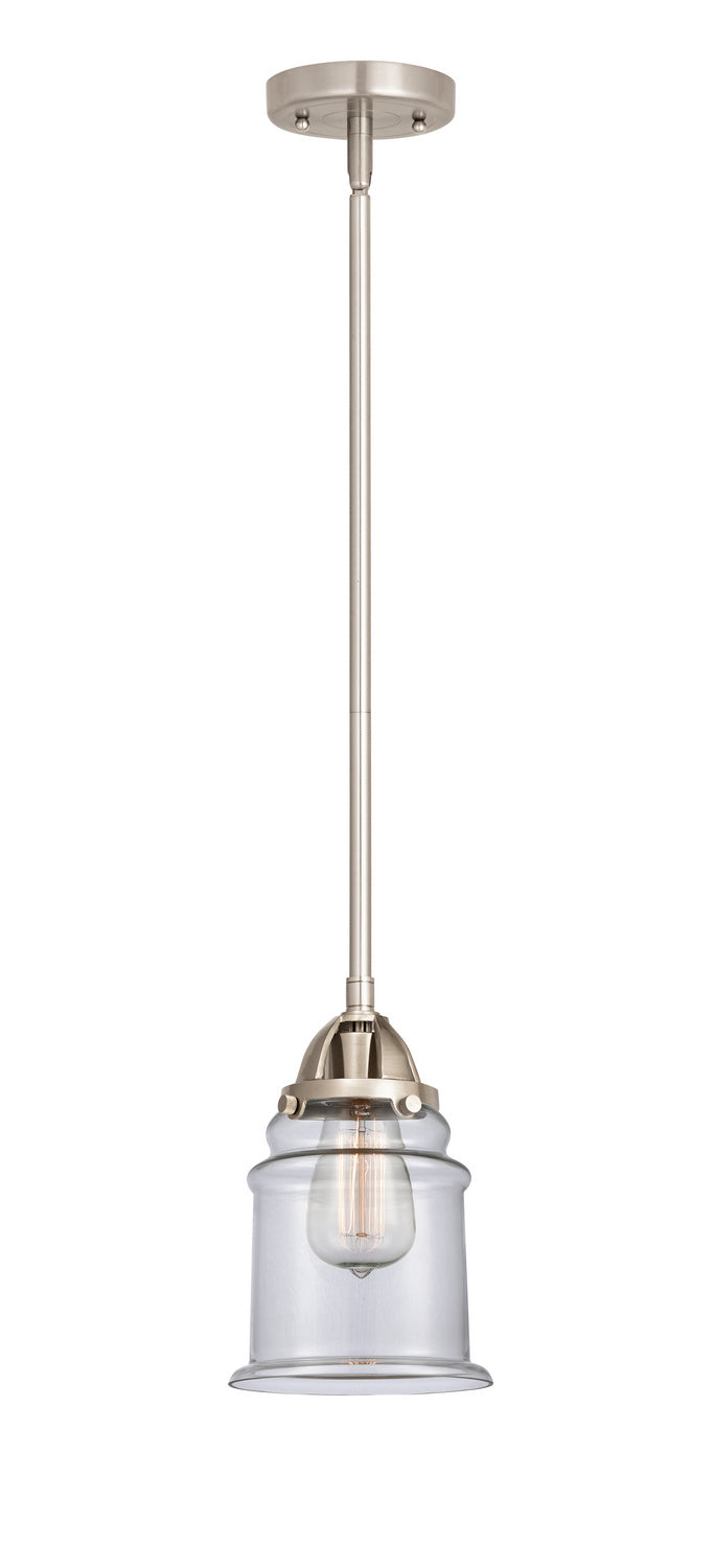 Innovations 288-1S-SN-G182 One Light Mini Pendant, Brushed Satin Nickel