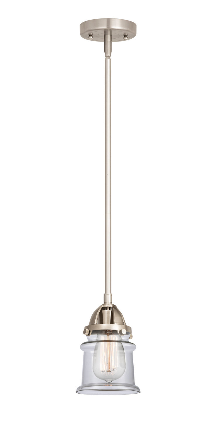 Innovations 288-1S-SN-G182S One Light Mini Pendant, Brushed Satin Nickel