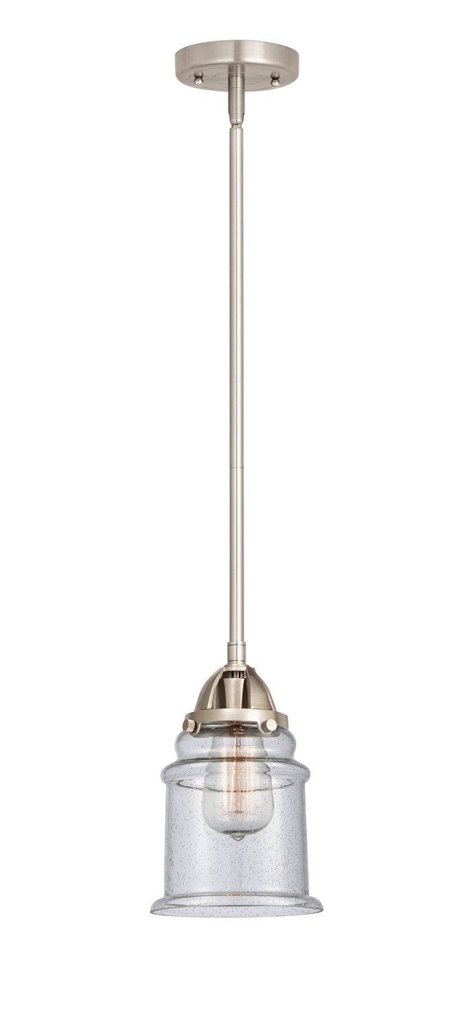 Innovations 288-1S-SN-G184 One Light Mini Pendant, Brushed Satin Nickel