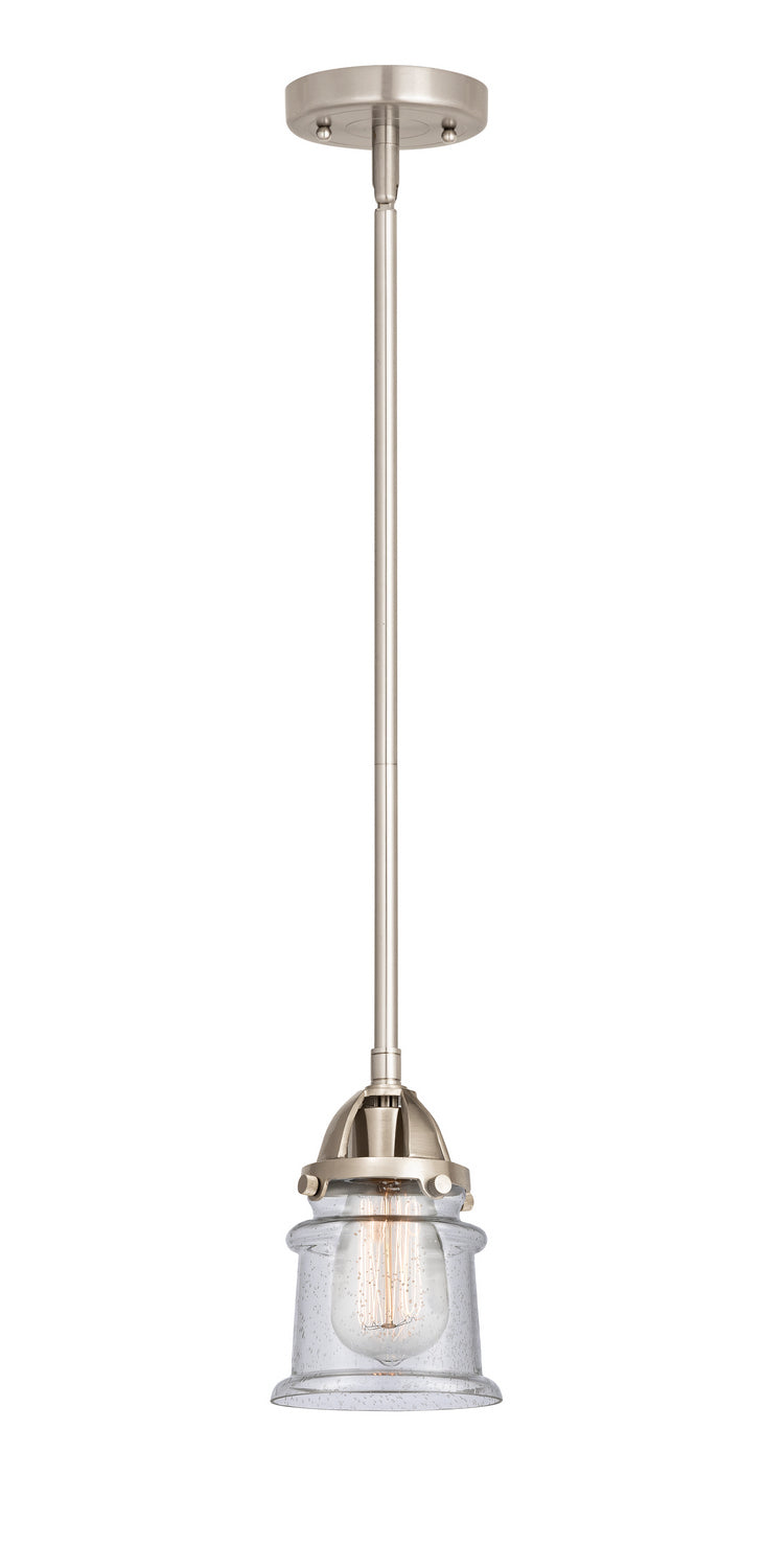 Innovations 288-1S-SN-G184S One Light Mini Pendant, Brushed Satin Nickel