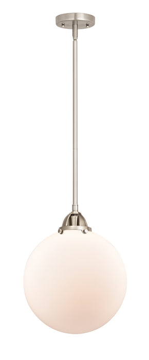 Innovations 288-1S-SN-G201-12 One Light Mini Pendant, Brushed Satin Nickel