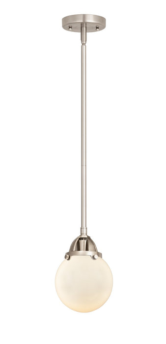 Innovations 288-1S-SN-G201-6-LED LED Mini Pendant, Brushed Satin Nickel