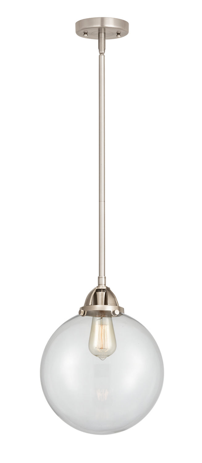 Innovations 288-1S-SN-G202-10 One Light Mini Pendant, Brushed Satin Nickel