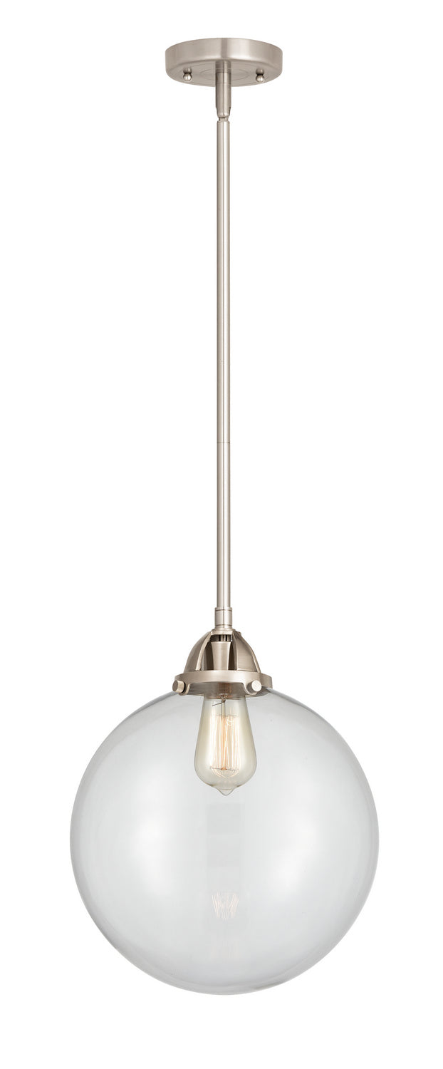 Innovations 288-1S-SN-G202-12 One Light Mini Pendant, Brushed Satin Nickel