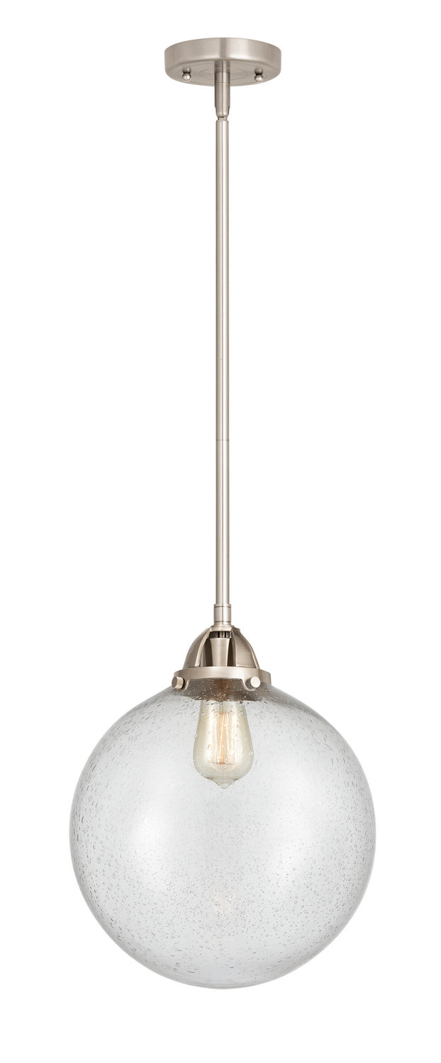 Innovations 288-1S-SN-G204-12 One Light Mini Pendant, Brushed Satin Nickel