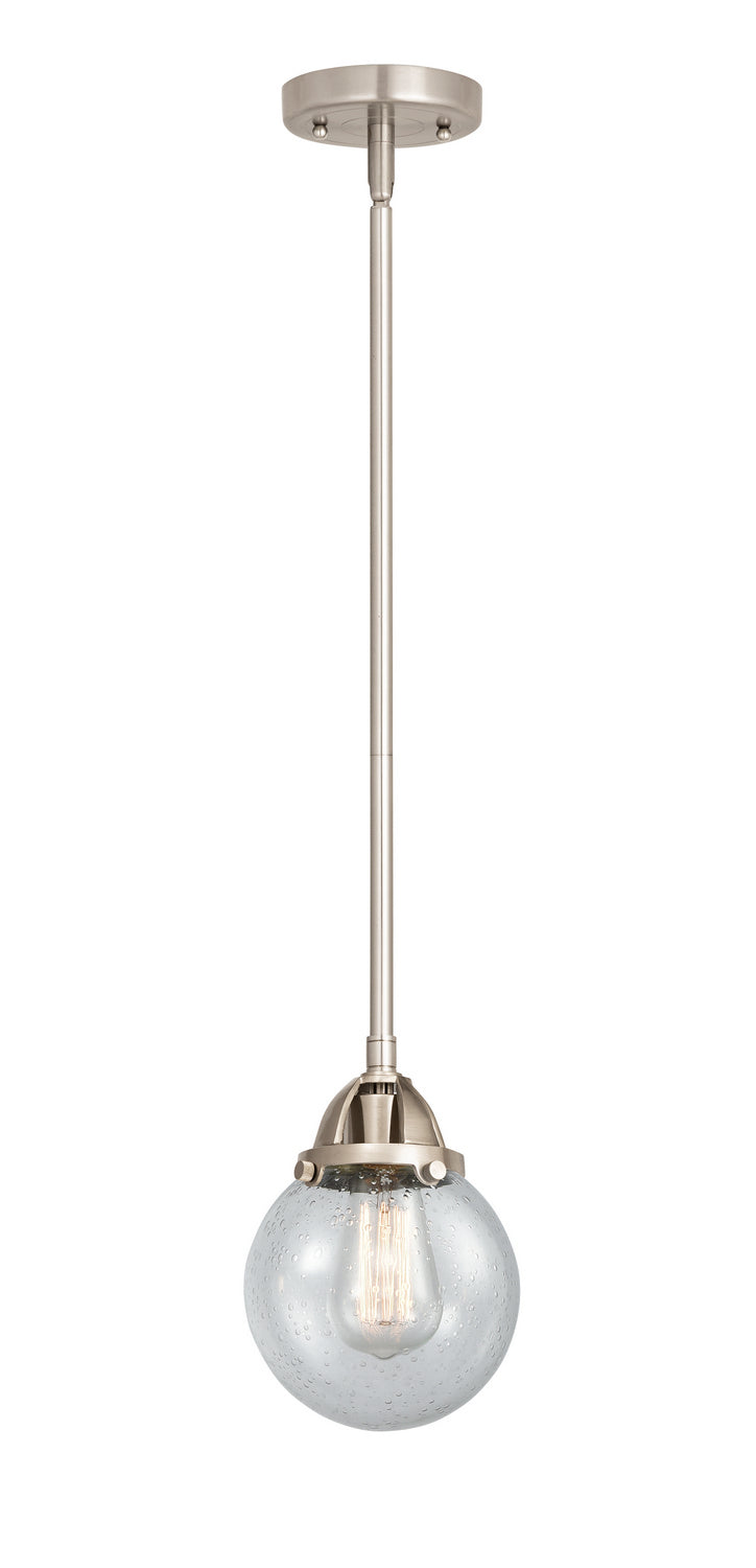 Innovations 288-1S-SN-G204-6 One Light Mini Pendant, Brushed Satin Nickel
