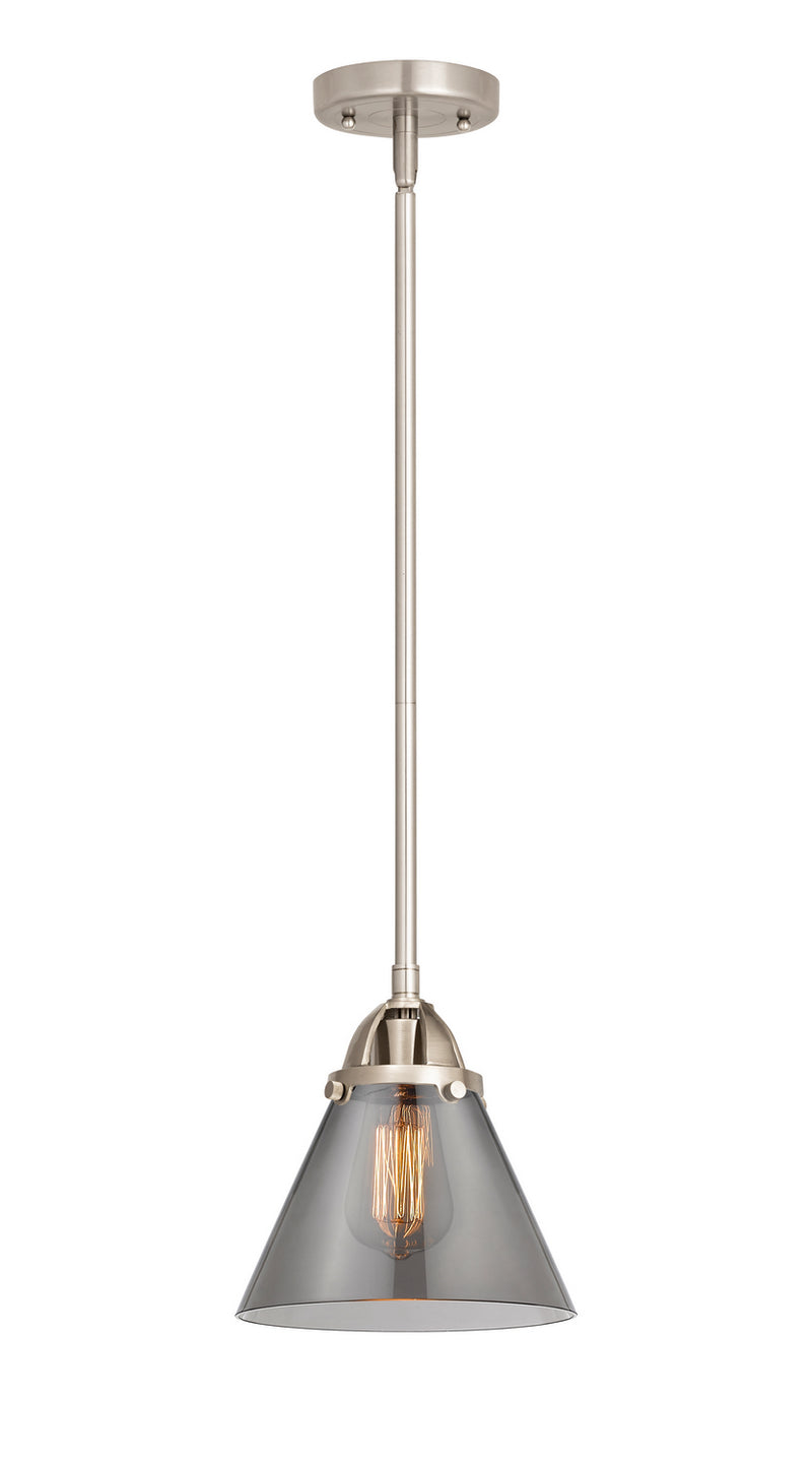Innovations 288-1S-SN-G43 One Light Mini Pendant, Brushed Satin Nickel