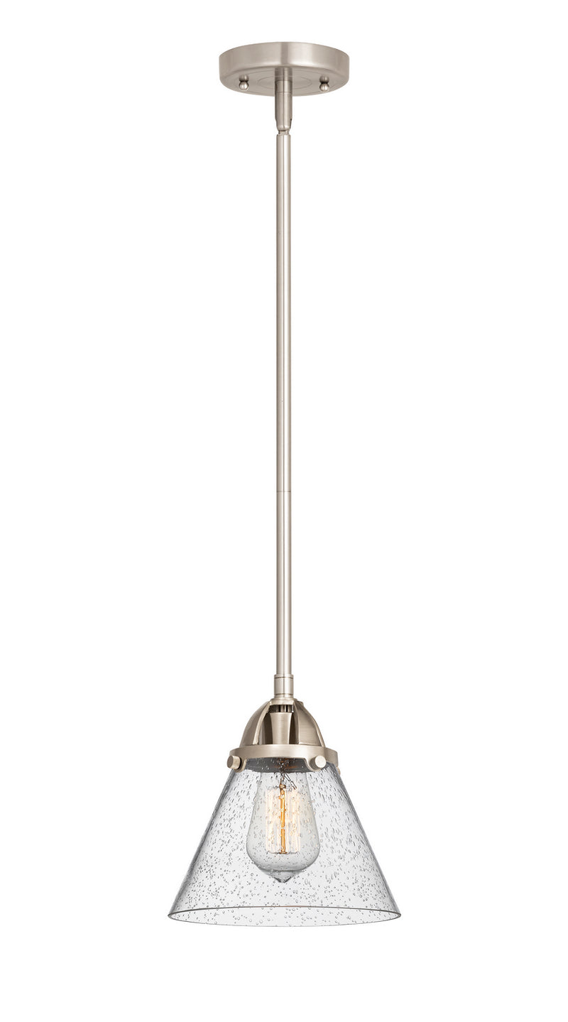 Innovations 288-1S-SN-G44 One Light Mini Pendant, Brushed Satin Nickel