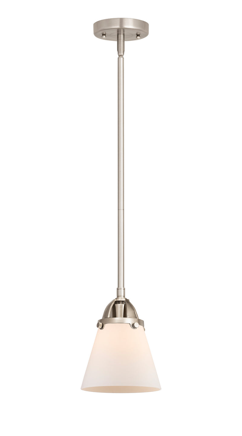 Innovations 288-1S-SN-G61 One Light Mini Pendant, Brushed Satin Nickel