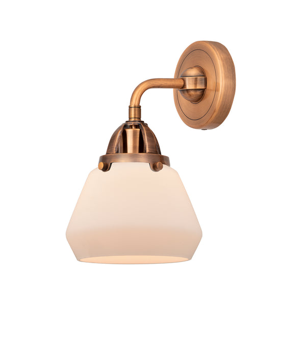 Innovations 288-1W-AC-G171 One Light Wall Sconce, Antique Copper