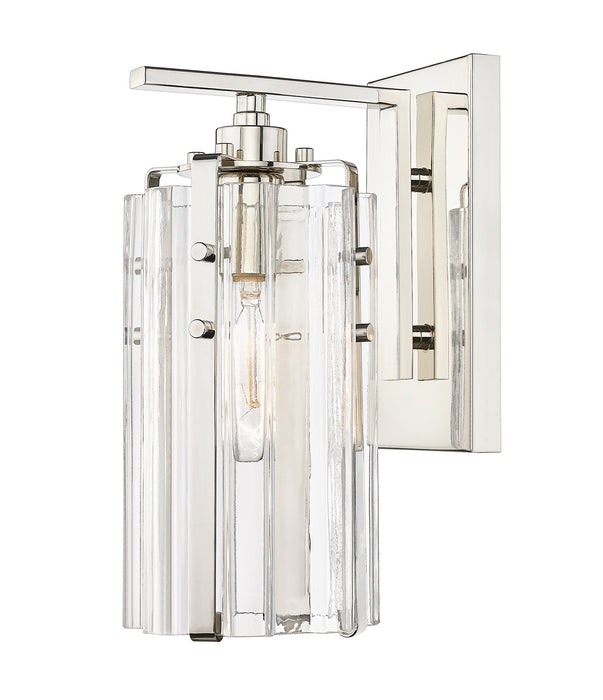 Z-Lite 3036-1S-PN One Light Wall Sconce, Polished Nickel