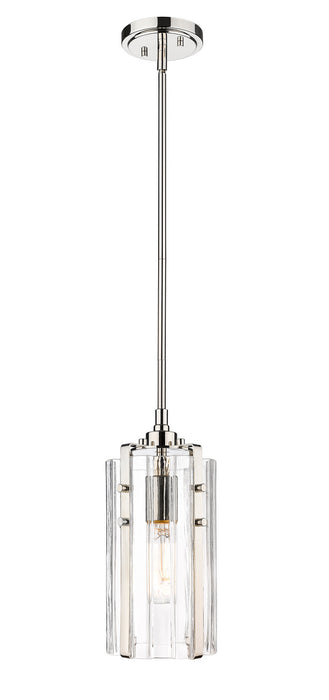 Z-Lite 3036MP-PN One Light Pendant, Polished Nickel