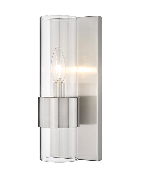 Z-Lite 343-1S-BN One Light Wall Sconce, Brushed Nickel
