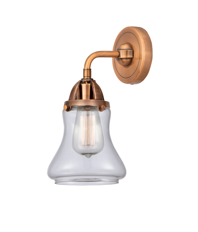 Innovations 288-1W-AC-G192 One Light Wall Sconce, Antique Copper