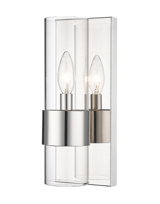 Z-Lite 343-1S-PN One Light Wall Sconce, Polished Nickel