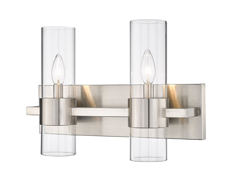 Z-Lite 343-2V-BN Two Light Vanity, Brushed Nickel