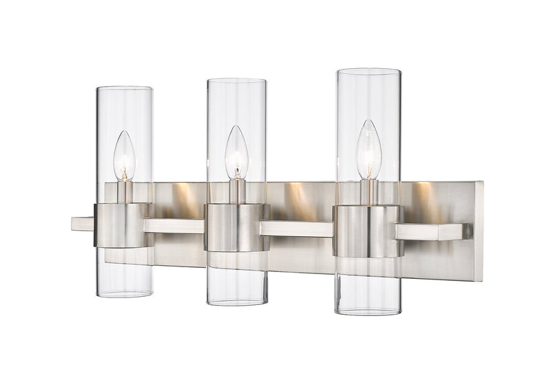 Z-Lite 343-3V-BN Three Light Vanity, Brushed Nickel