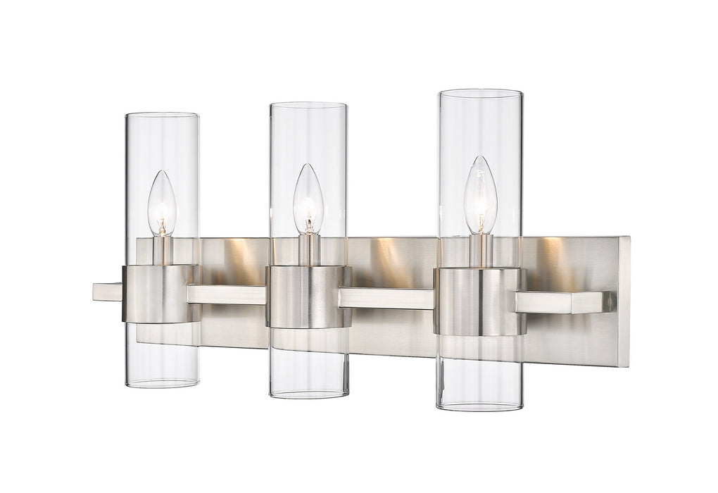Z-Lite 343-3V-BN Three Light Vanity, Brushed Nickel