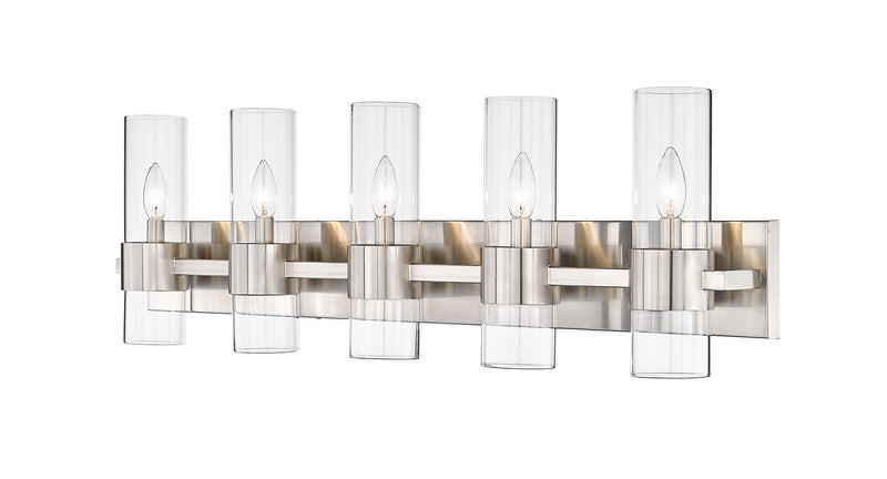 Z-Lite 343-5V-BN Five Light Vanity, Brushed Nickel