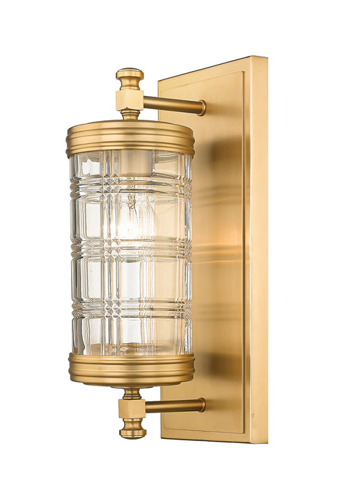 Z-Lite 344-1S-HG One Light Wall Sconce, Heirloom Gold