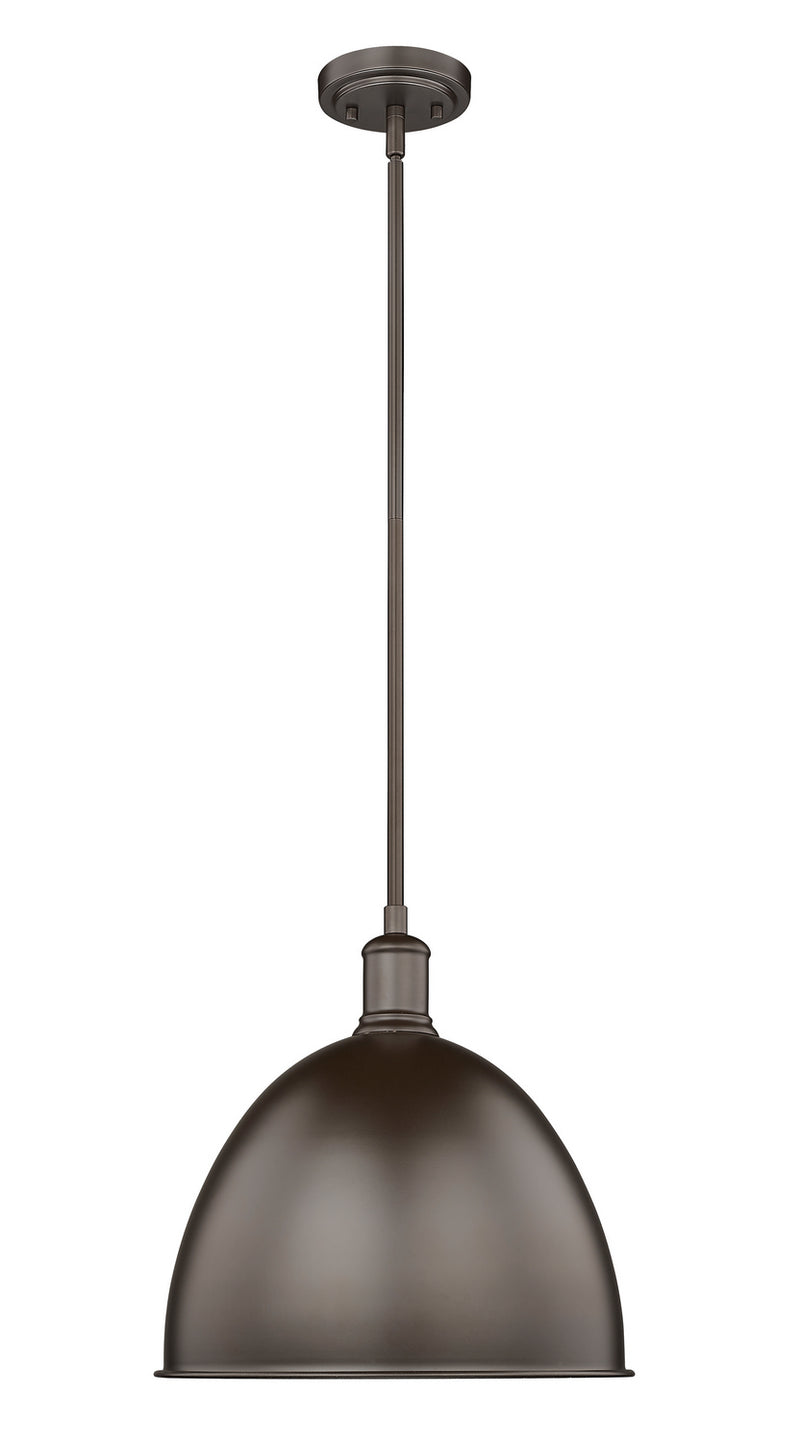 Z-Lite 4500P12-BRZ One Light Pendant, Bronze